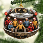 Star Trek 60th Anniversary Custom Shape 2-side Printed Acrylic Ornament – MAITM15295
