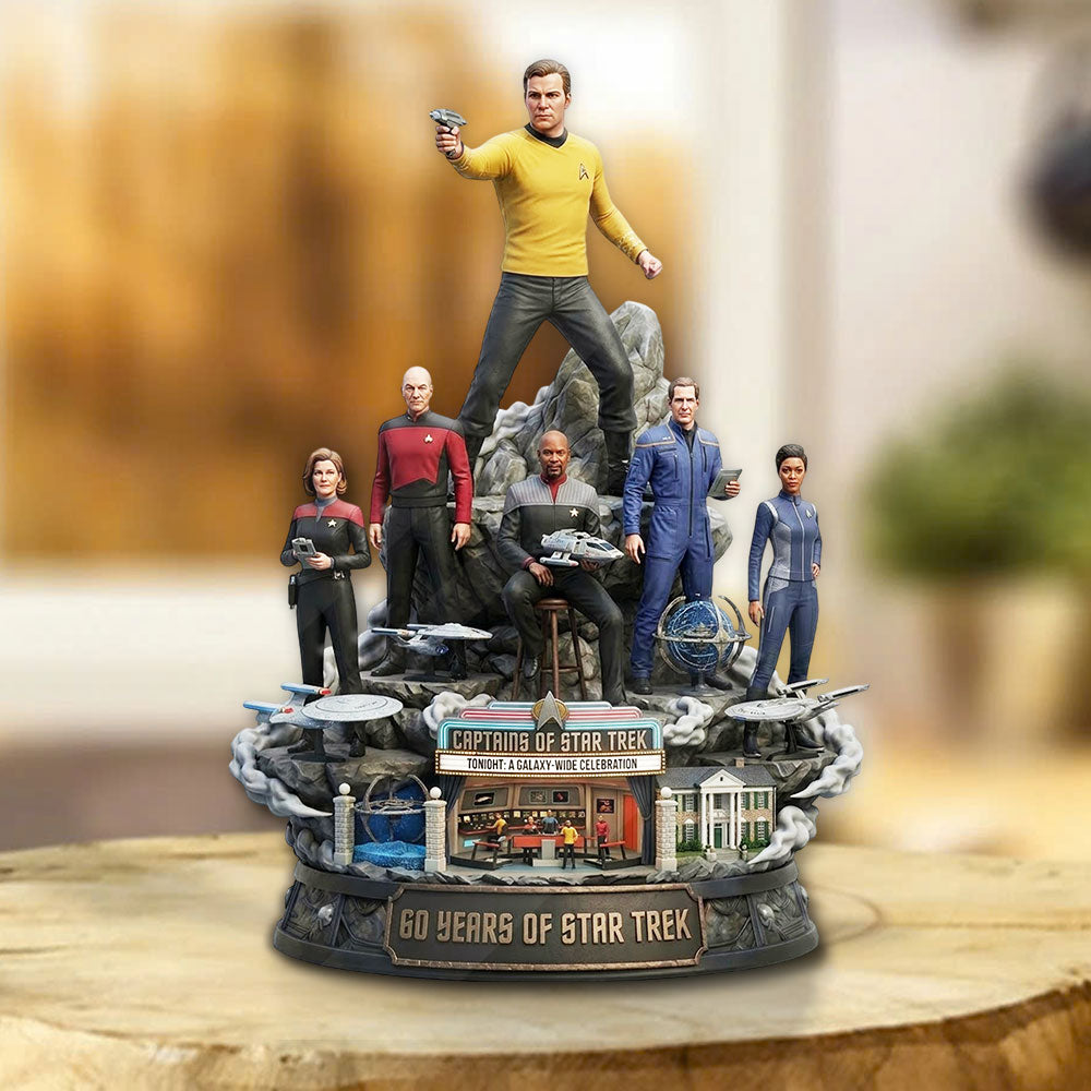 Star Trek 60th Anniversary Custom Shape Acrylic Plaque – TMTHU4548