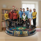 Star Trek 60th Anniversary Custom Shape Acrylic Plaque – TMTHU7817