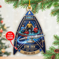 Personalized Star Trek 60th Anniversary Custom Shape 2-side Printed Acrylic Ornament – TANTN25758