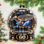 Star Trek 60th Anniversary Custom Shape 2-side Printed Acrylic Ornament – TANTN25962