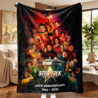 Star Trek 60th Anniversary Fleece Blanket – TMTHU7911