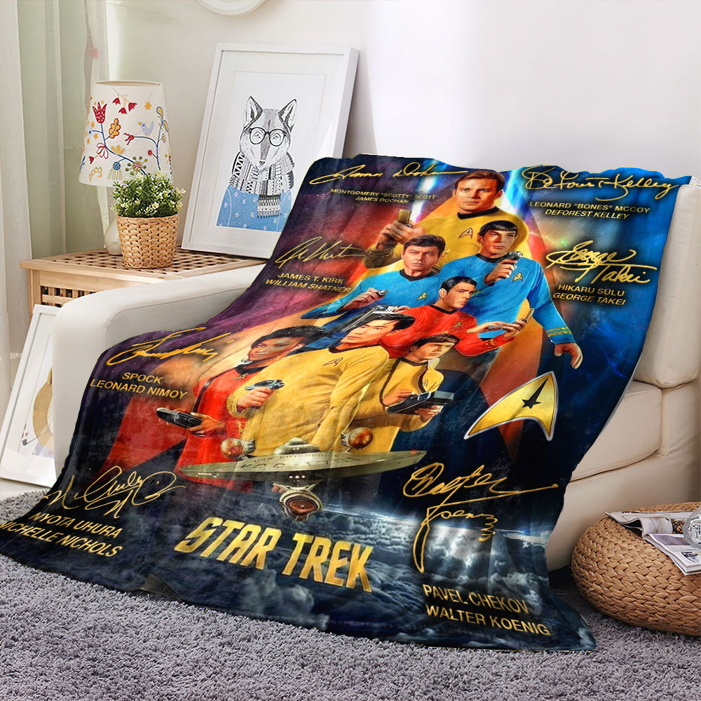 Star Trek 60th Anniversary Fleece Blanket – TMTHU7915