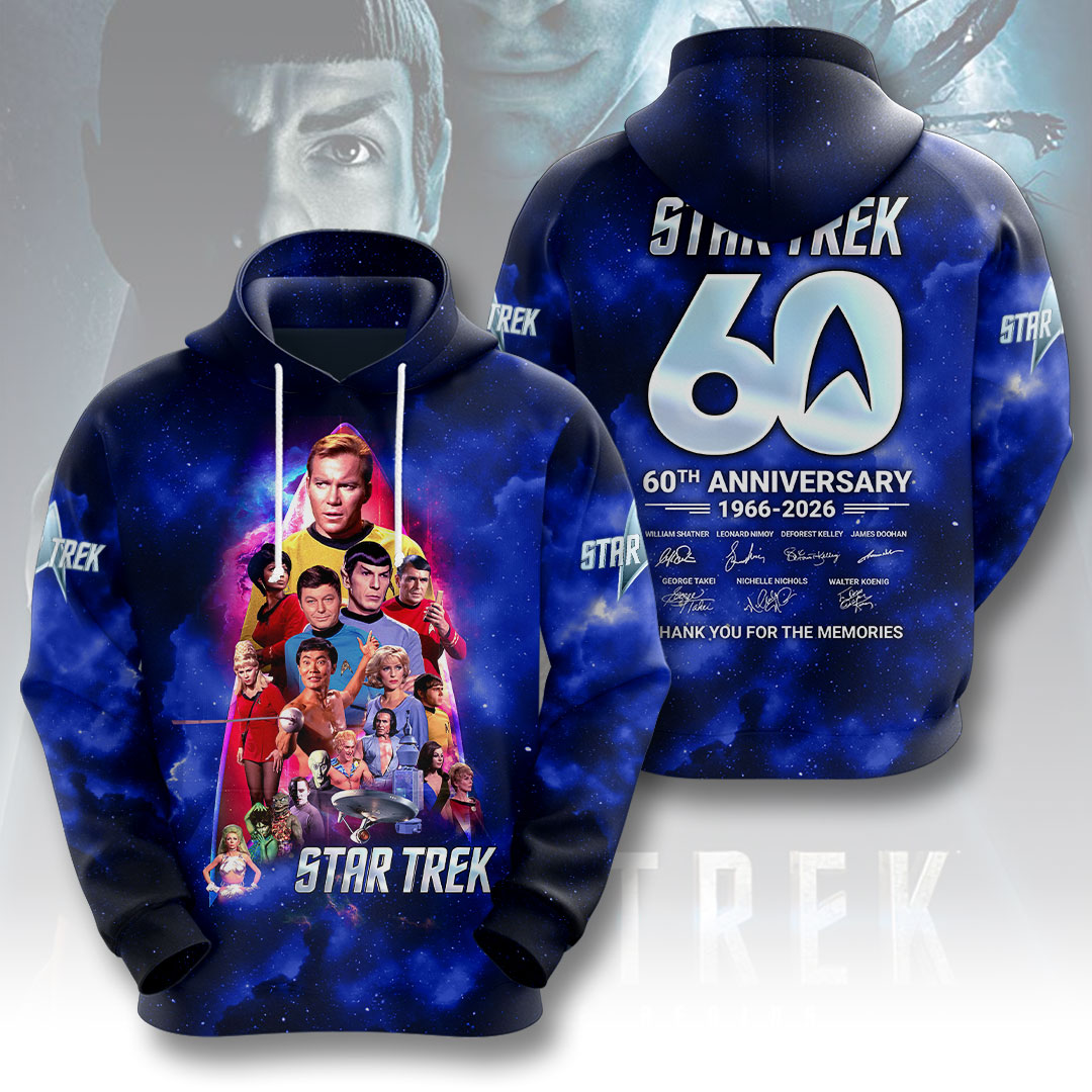 Star Trek 60th Anniversary 3D Apparel – HOATT16369
