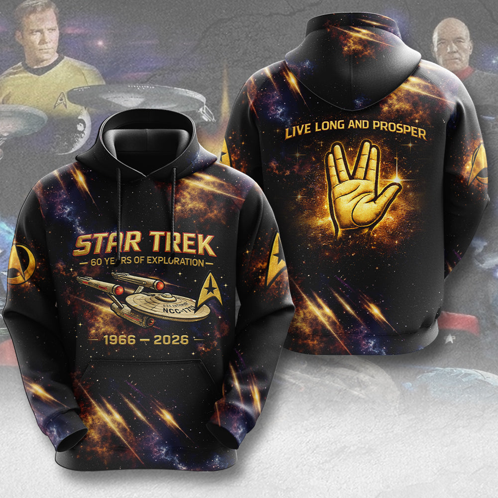 Star Trek 60th Anniversary 3D Apparel – VANDH4021