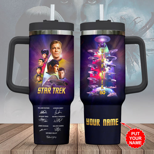 Personalized Star Trek 60th Anniversary 40oz Tumbler – HOATT17648