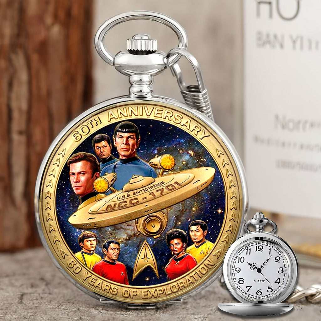 Star Trek 60th Anniversary Pocket Watch – HOATT17014