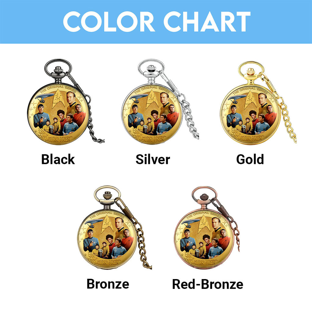 Star Trek 60th Anniversary Pocket Watch – HOATT17015