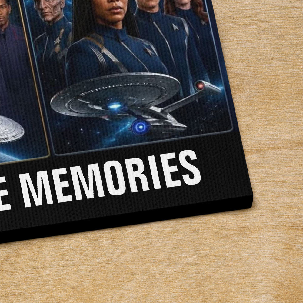 Star Trek 60th Anniversary Rectangle Canvas With Inner Frame – TMTHU7164