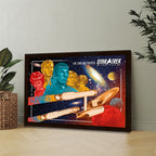 Star Trek 60th Anniversary Rectangle Canvas With Inner Frame – TMTHU8609