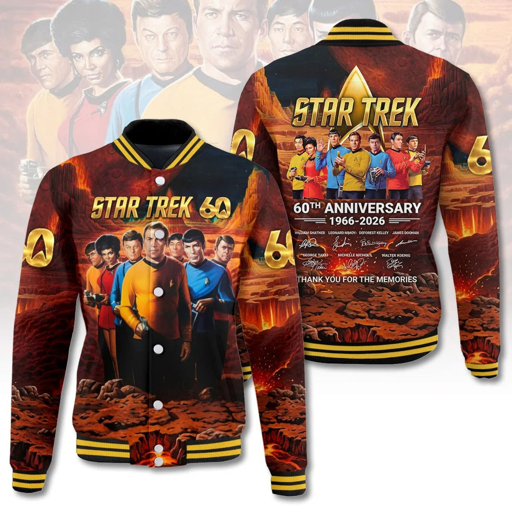 Star Trek 60th Anniversary Varsity Jacket – HOATT21223