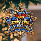 Star Trek 60th Anniversary Custom Shape 2-side Printed Acrylic Ornament – HOATT21374