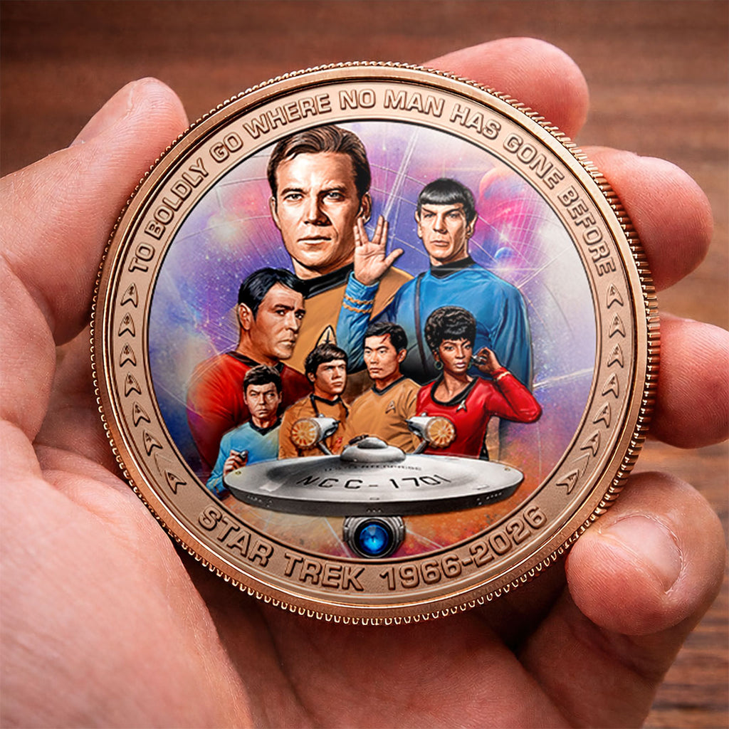 Star Trek 60th Anniversary Commemorative Coin – HOATT17108