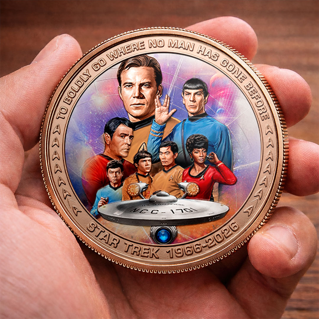 Star Trek 60th Anniversary Commemorative Coin – HOATT17108