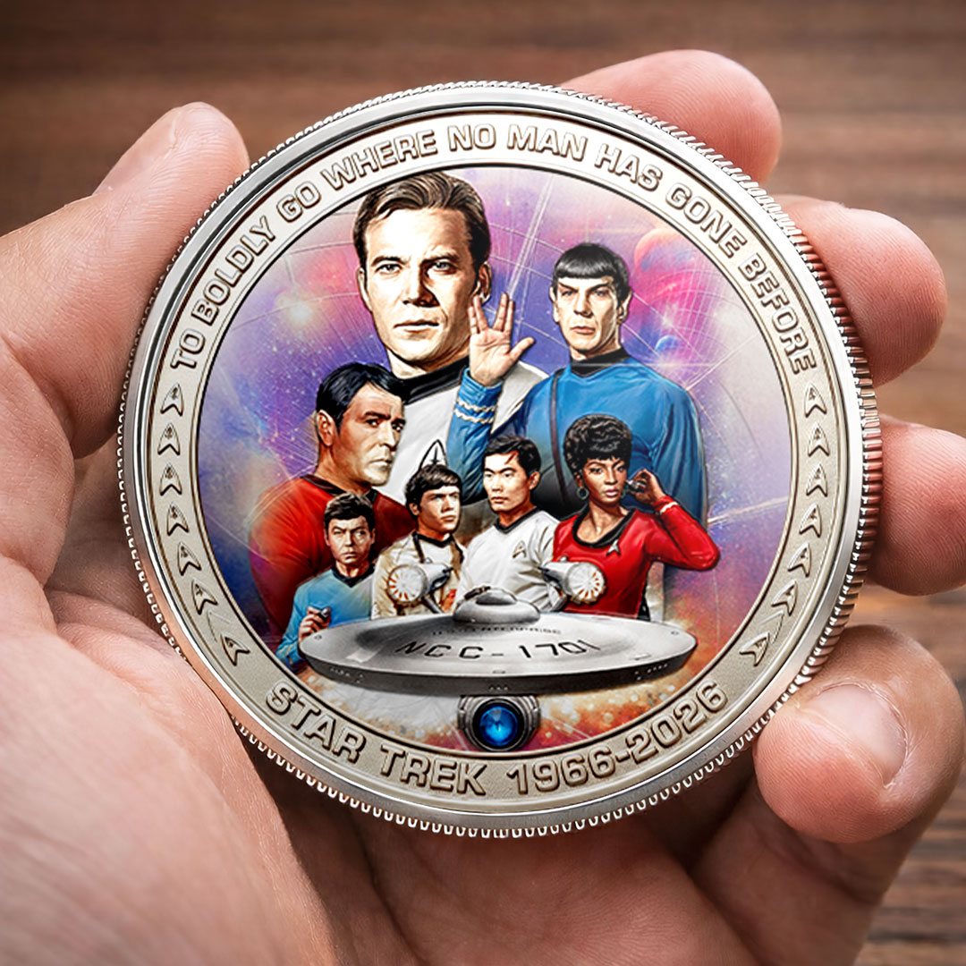 Star Trek 60th Anniversary Commemorative Coin – HOATT17108