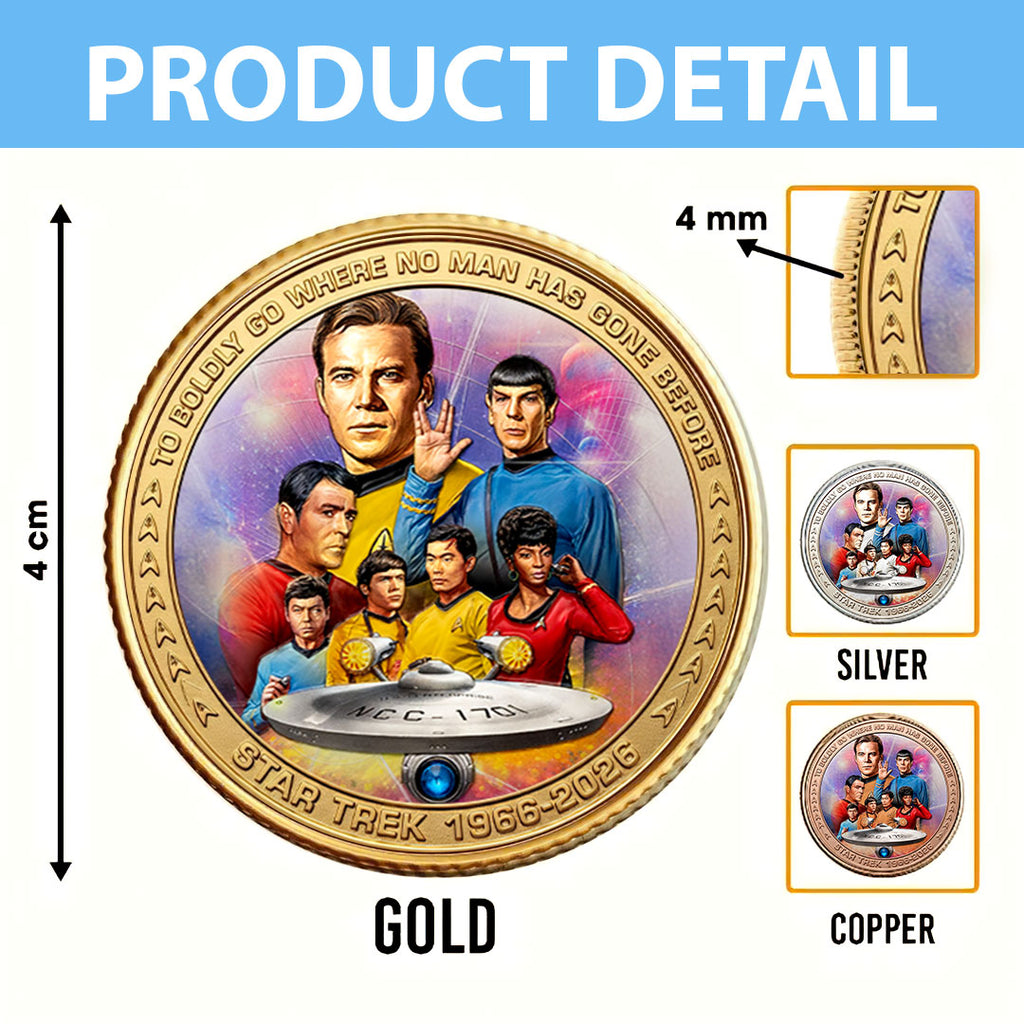 Star Trek 60th Anniversary Commemorative Coin – HOATT17108