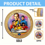 Star Trek 60th Anniversary Commemorative Coin – HOATT17108