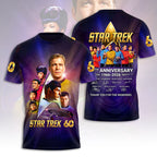 Star Trek 60th Anniversary 3D Apparel – HOATT17575