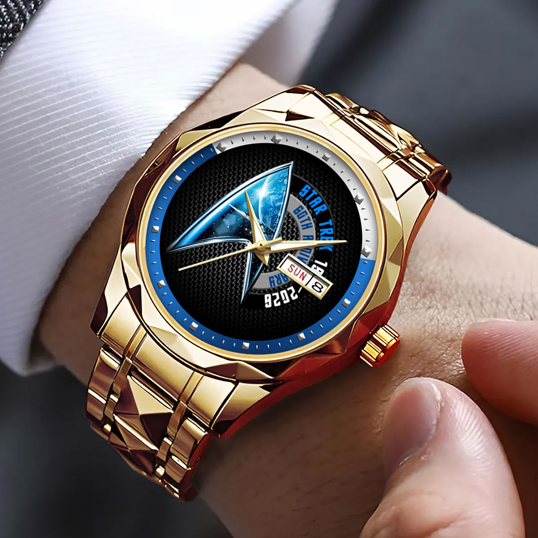 Star Trek: The Original Series 60th Anniversary Alloy Luxury Quartz Watch – HOATT13236
