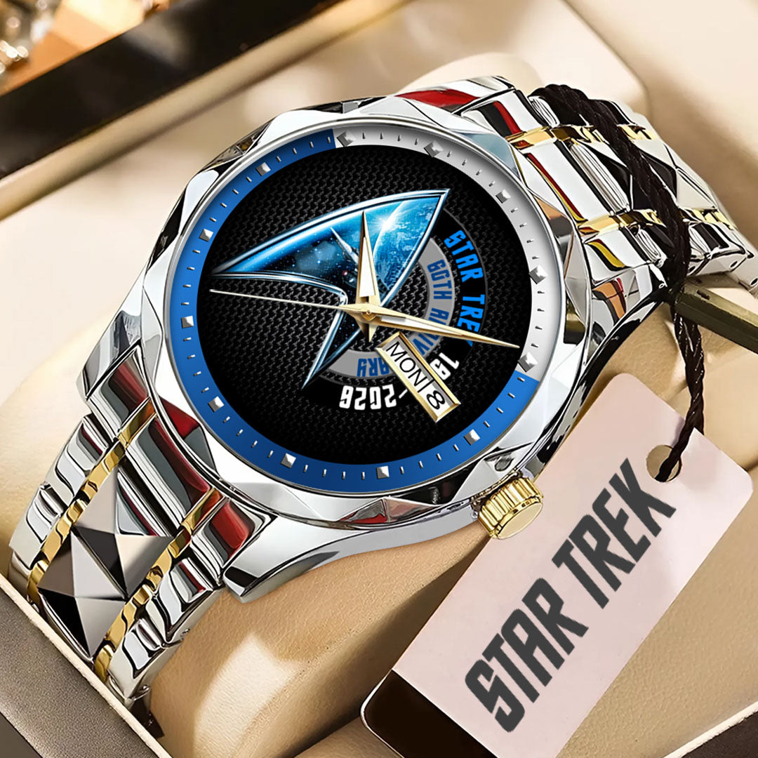 Star Trek: The Original Series 60th Anniversary Alloy Luxury Quartz Watch – HOATT13236
