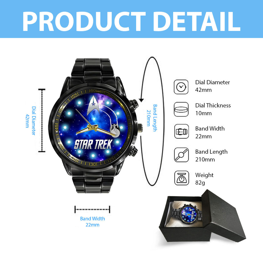 Star Trek Black Stainless Steel Watch – HOATT13637