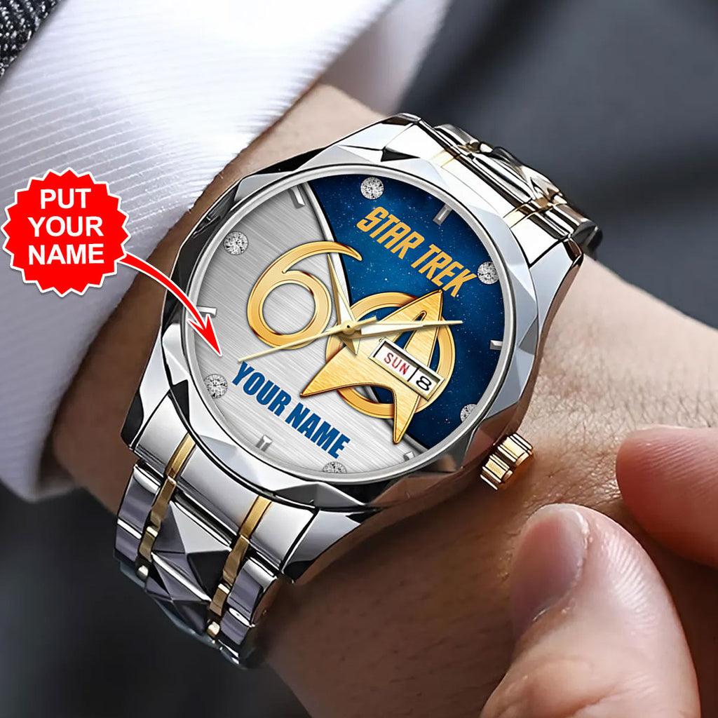 Personalized Star Trek Alloy Luxury Quartz Watch – HOATT 11671