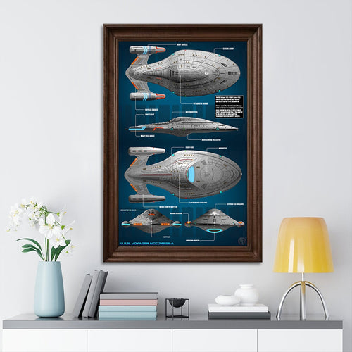 Star Trek Rectangle Canvas With Inner Frame – TMTHU5326