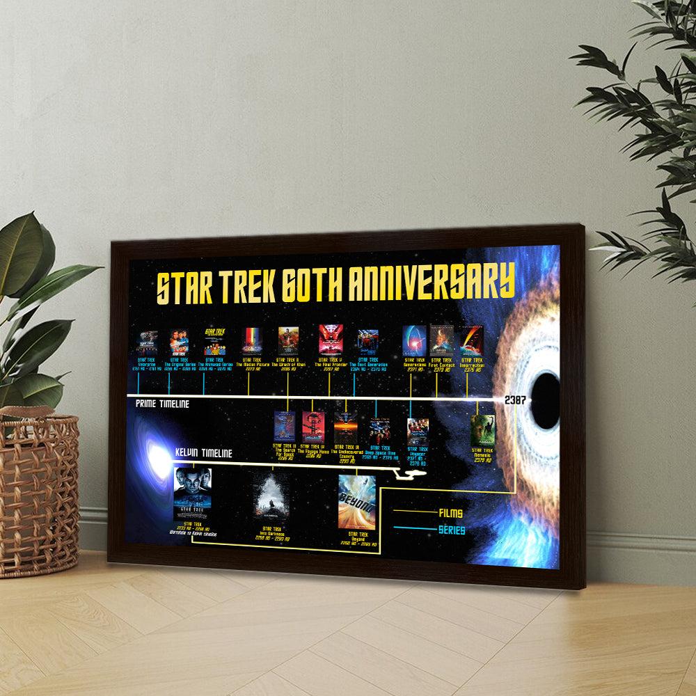 Star Trek Rectangle Canvas With Inner Frame – TMTHU8533
