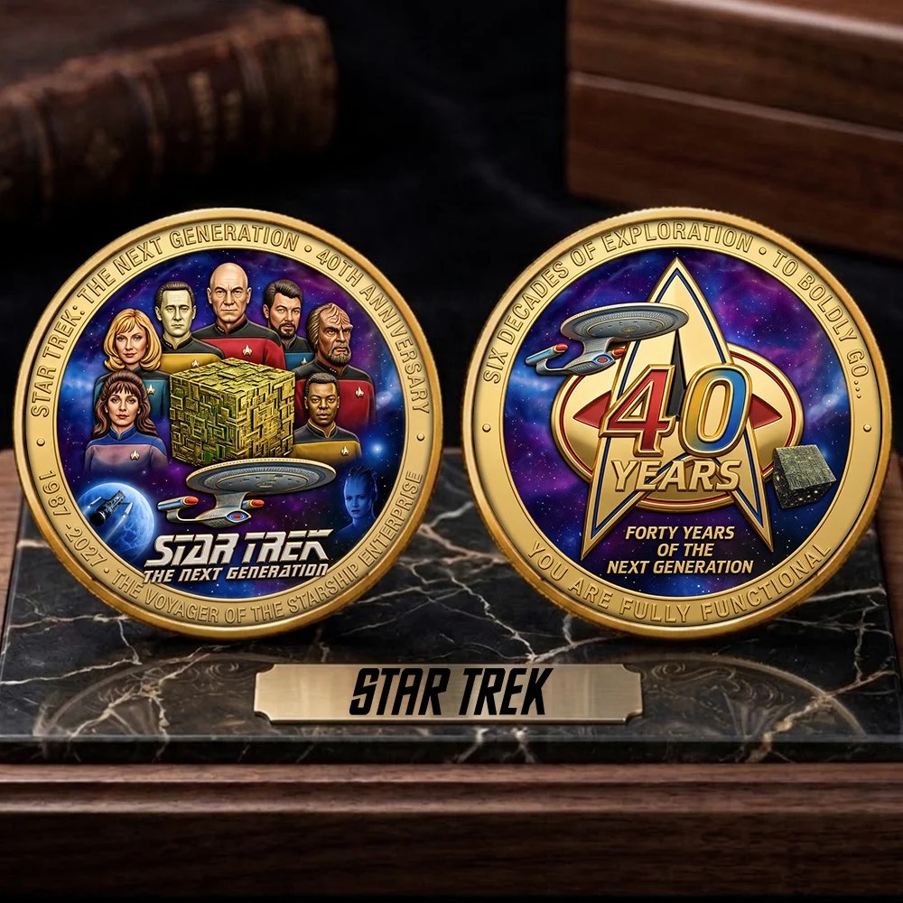 Star Trek: The Next Generation 40th Anniversary 2027 Commemorative Coin – TMTHU10033