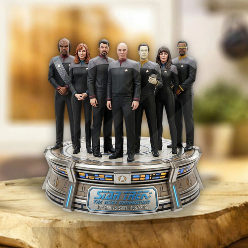 Star Trek: The Next Generation Custom Shape Acrylic Plaque – TMTHU6356