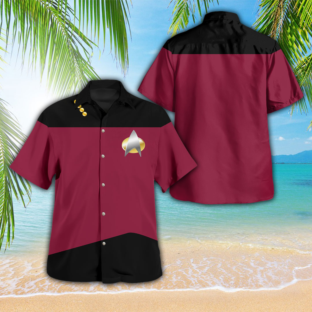 Star Trek: The Next Generation 3D Hawaiian Apparel – HOATT17069