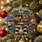 Star Trek VI: The Undiscovered Country Custom Shape 2-side Printed Acrylic Ornament – TMTHU9686