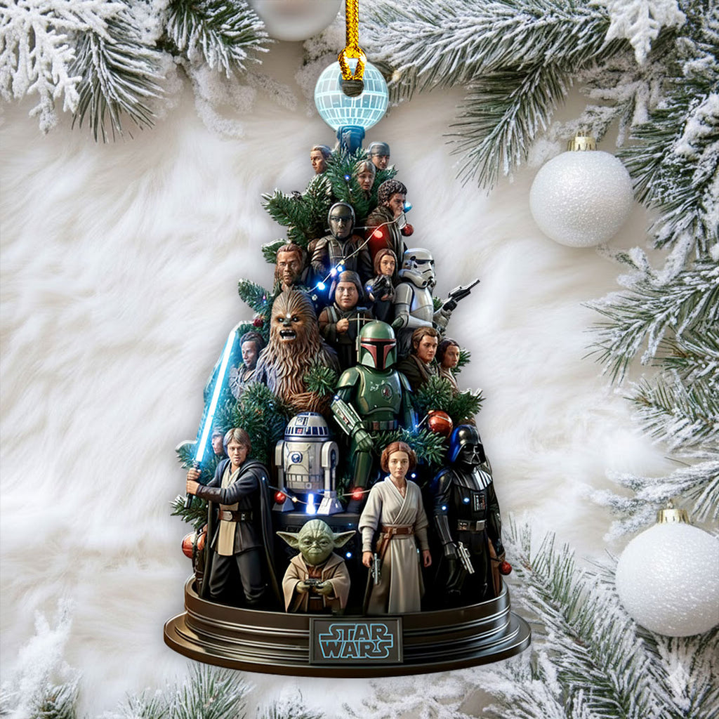 Star Wars Custom Shape 2-sided Acrylic Ornament – HOATT14683