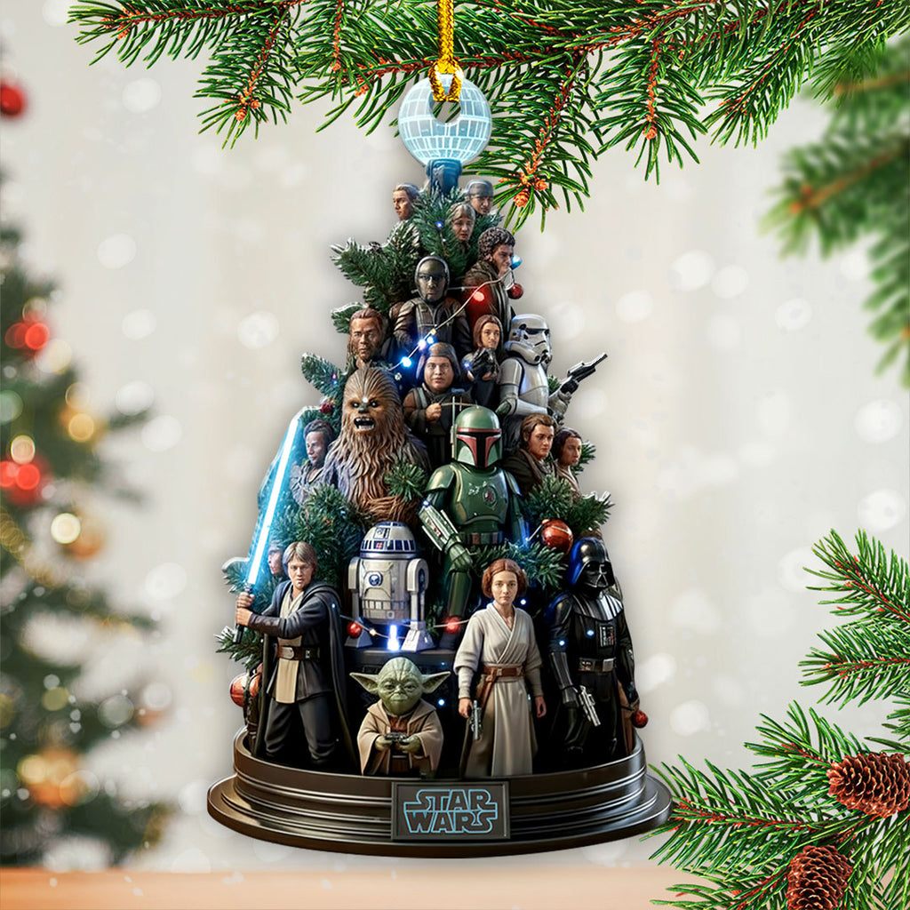 Star Wars Custom Shape 2-sided Acrylic Ornament – HOATT14683