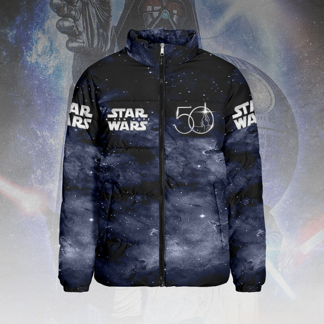 Star Wars 3D Stand Collar Puffer Jacket – HOATT14292