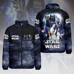 Star Wars 3D Stand Collar Puffer Jacket – HOATT14292
