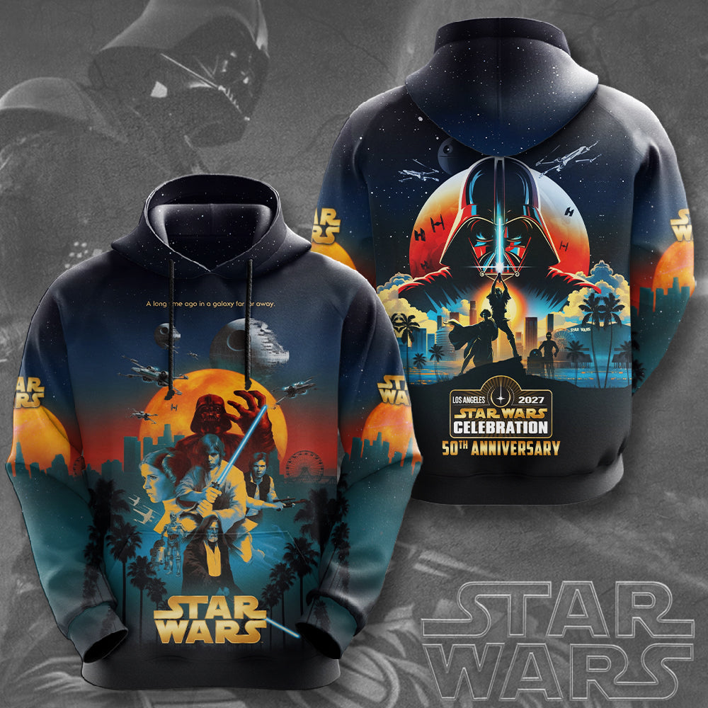 Star Wars 50th Anniversary 2027 3D Apparel – TMTHU6275