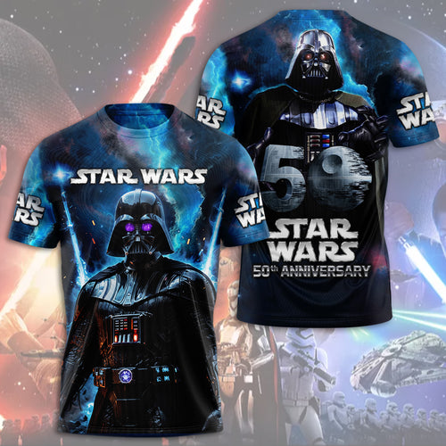 Star Wars 50th Anniversary 2027 3D Apparel – TMTHU5178