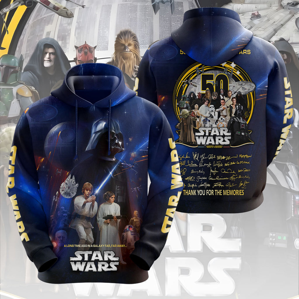 Star Wars 50th Anniversary 2027 3D Apparel – TMTHU4779