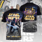 Star Wars 50th Anniversary 2027 3D Apparel – TMTHU5455