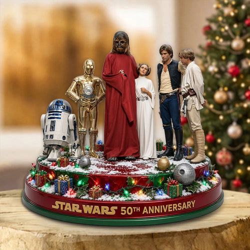 Star Wars 50th Anniversary 2027 Custom Shape Acrylic Plaque – TMTHU10101