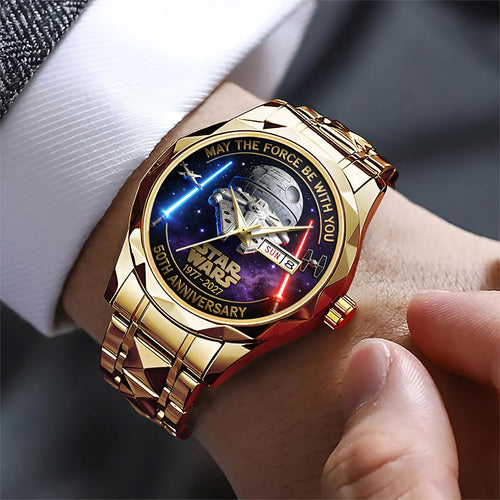 Star Wars 50th Anniversary 2027 Alloy Luxury Quartz Watch – TANTN21318