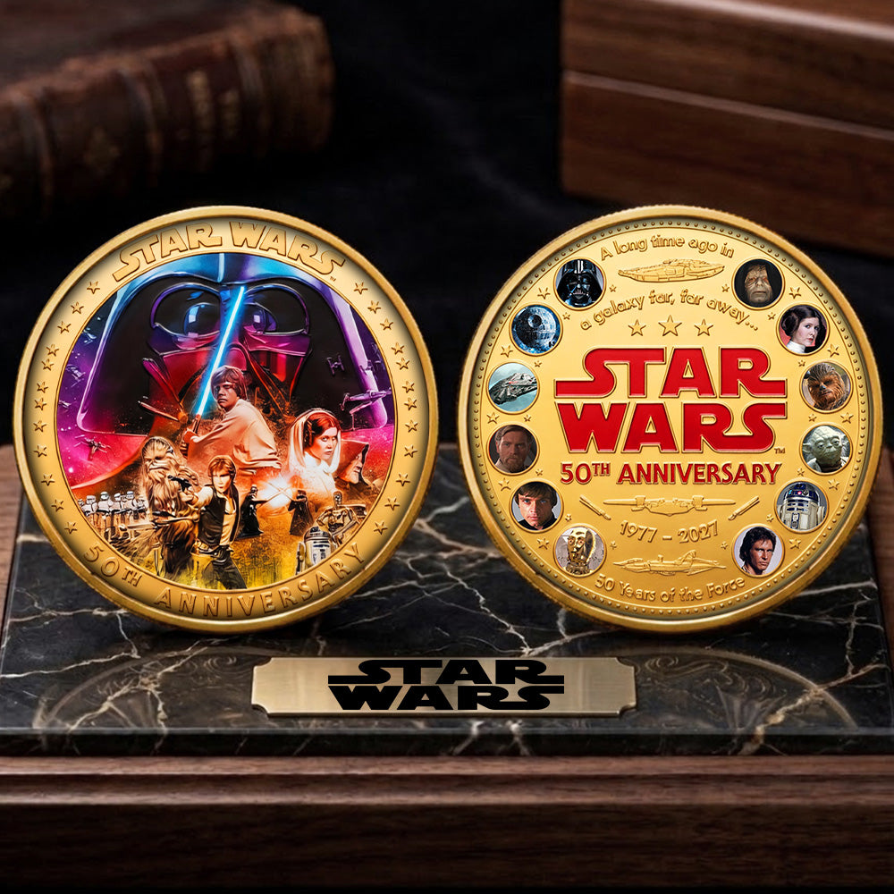 Star Wars 50th Anniversary 2027 Commemorative Coin – TMTHU5267