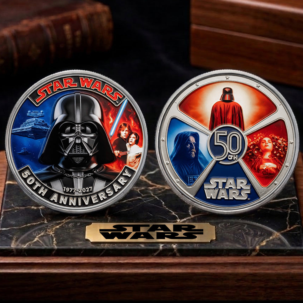 Star Wars 50th Anniversary 2027 Commemorative Coin – TMTHU5498