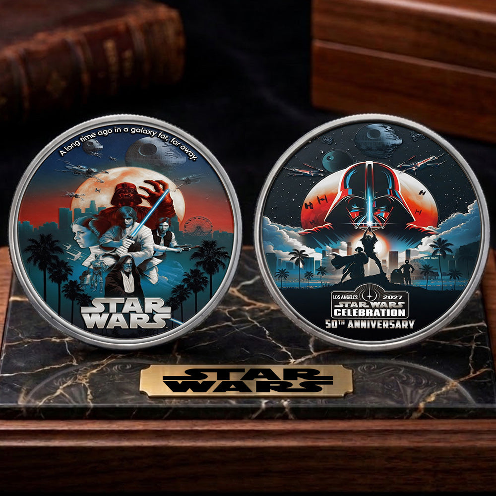 Star Wars 50th Anniversary 2027 Commemorative Coin – TMTHU6277