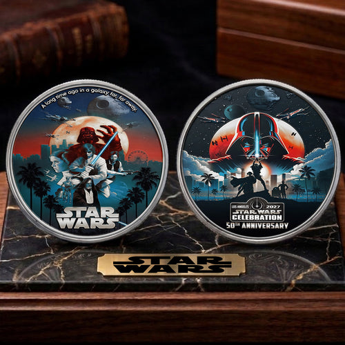 Star Wars 50th Anniversary 2027 Commemorative Coin – TMTHU6277