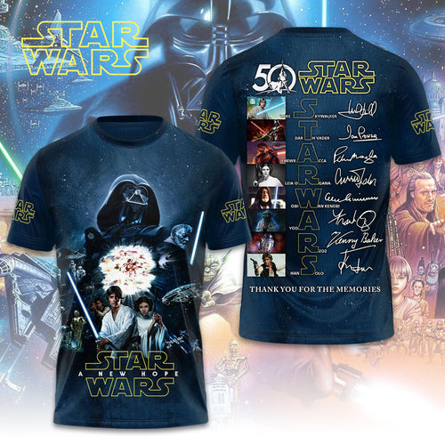 Star Wars 50th Anniversary 3D Apparel – TMTHU4314