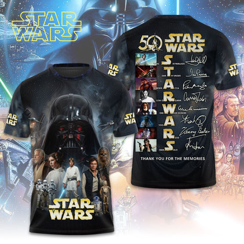 Star Wars 50th Anniversary 3D Apparel – TMTHU6844