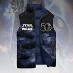 Star Wars 50th Anniversary 3D Sleeveless Down Jacket – HOATT13983