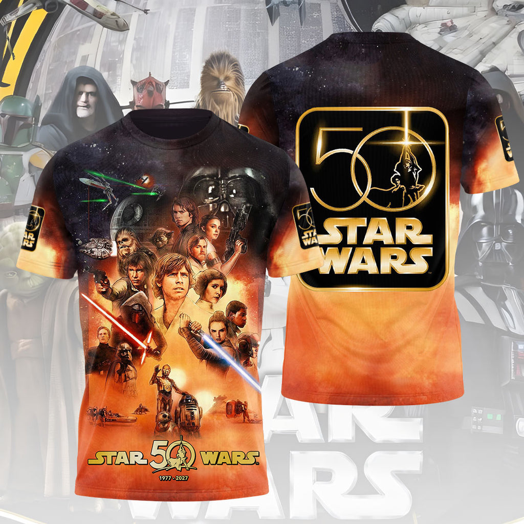 Star Wars 50th Anniversary 3D Apparel – TMTHU4919